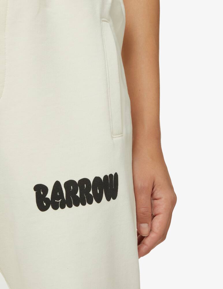 rinascente Barrow Basic cotton sweatpants - White