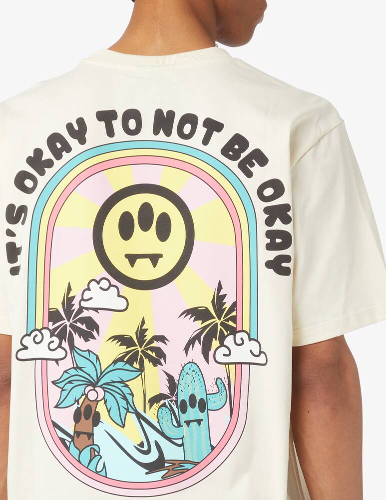 rinascente Barrow Maglietta resort print back 