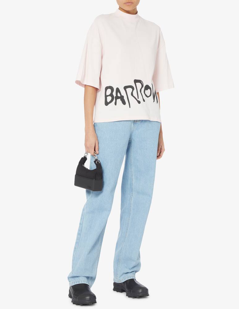 rinascente Barrow Cropped t-shirt bear - White