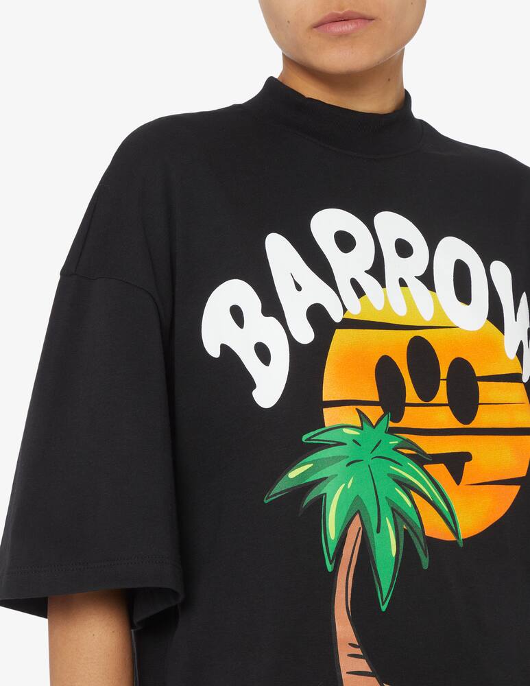 rinascente Barrow Maglietta tropicale - Nero