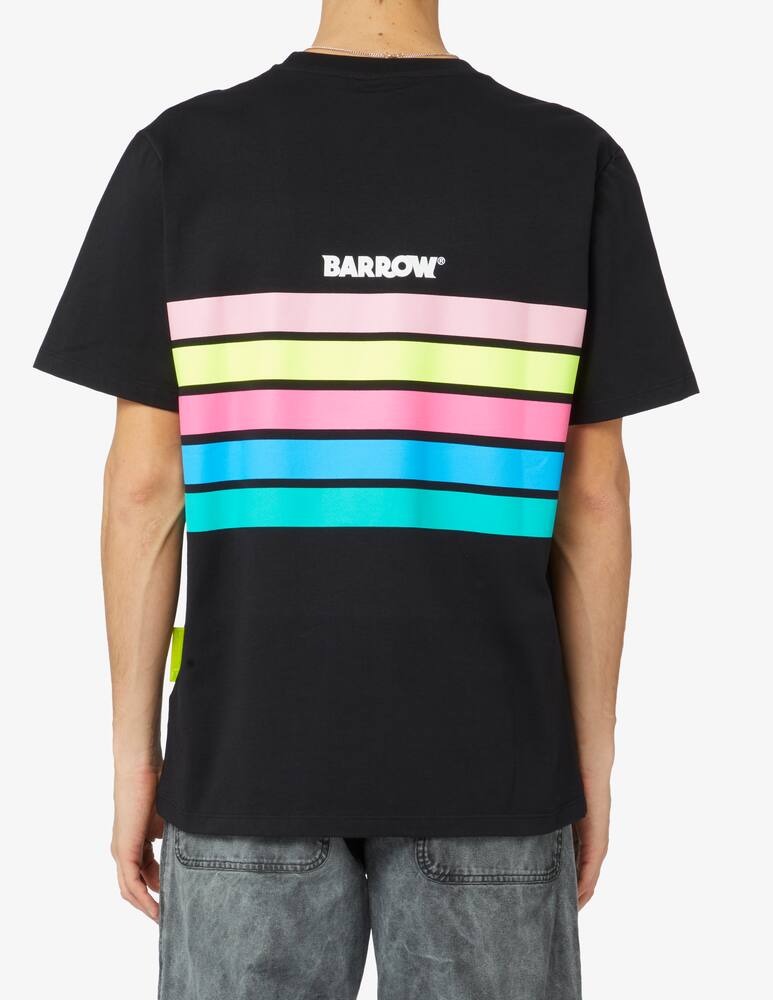 rinascente Barrow Rainbow stripe t-shirt 