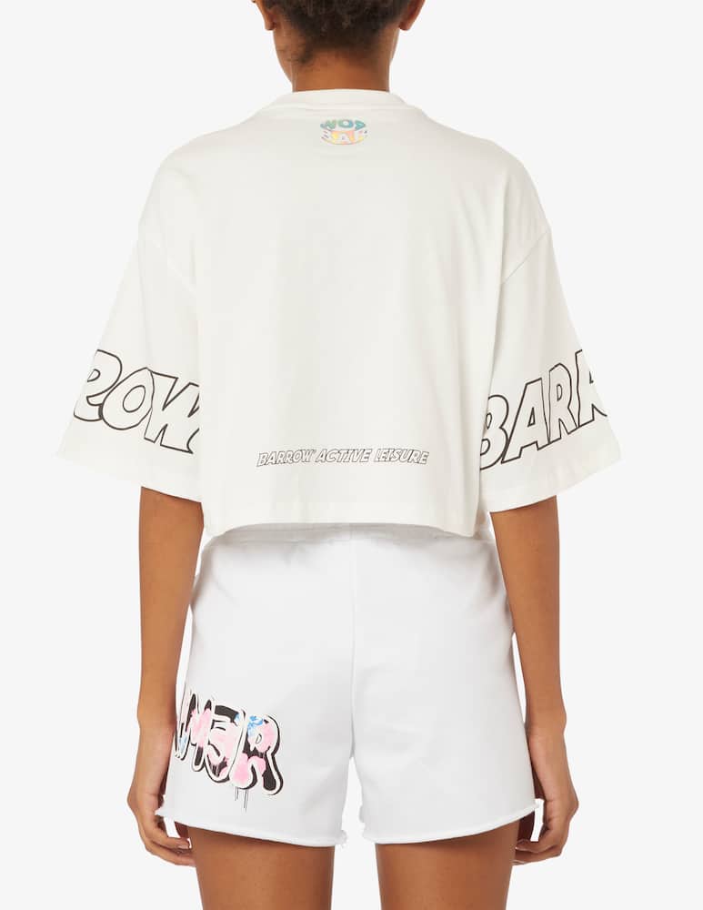 rinascente Barrow Cropped t-shrt