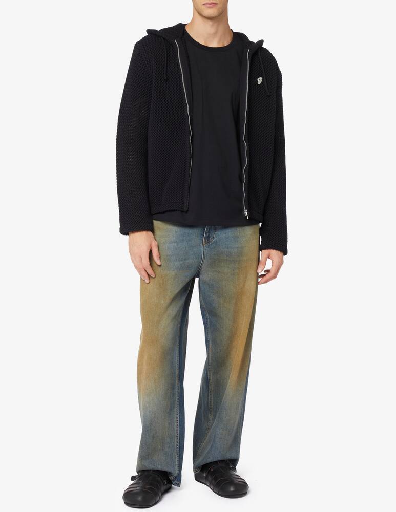 rinascente Garment Workshop Hoodie full zip crochet