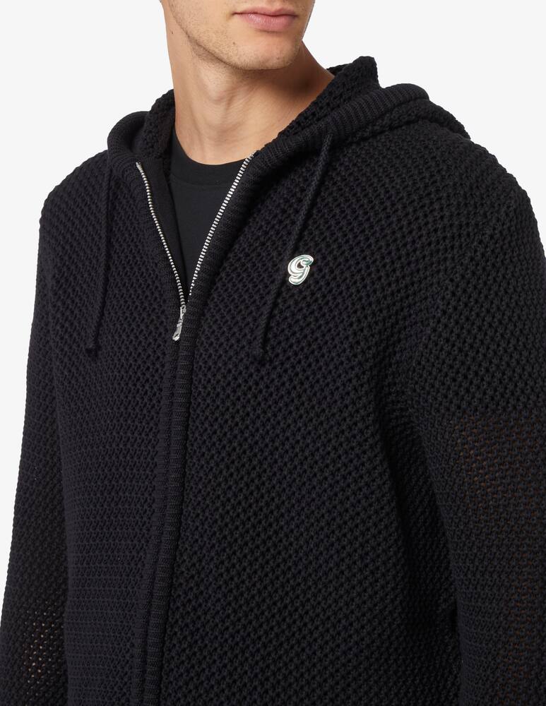 rinascente Garment Workshop Hoodie full zip crochet