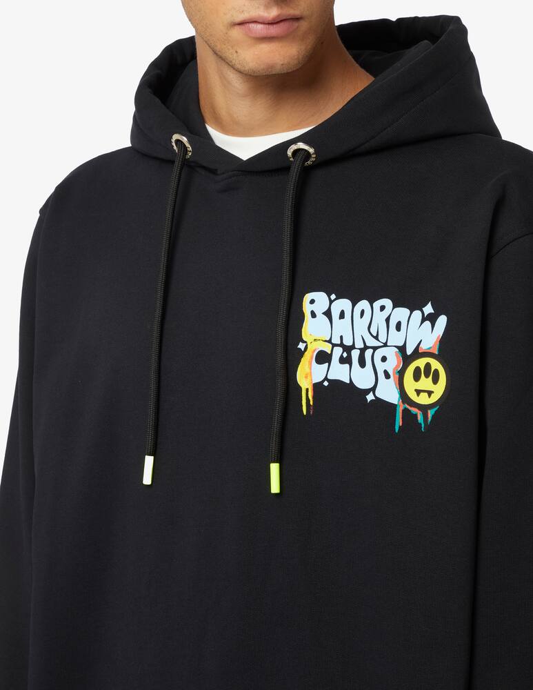 rinascente Barrow Hoodie logo pittura