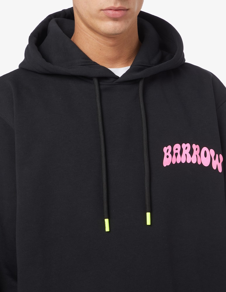rinascente Barrow Hoodie logo plastificato