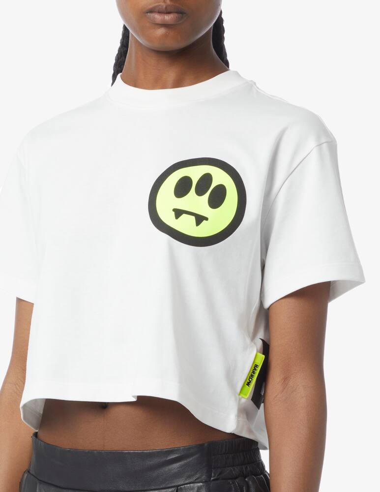 rinascente Barrow Cropped cotton T-shirt