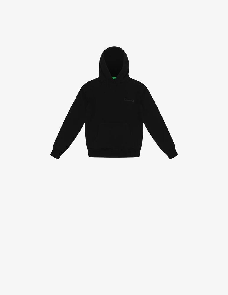 rinascente Garment Workshop Knitted hoodie logo