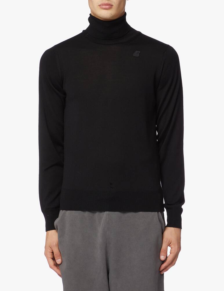 rinascente K-Way Maglia collo alto henry in lana 
