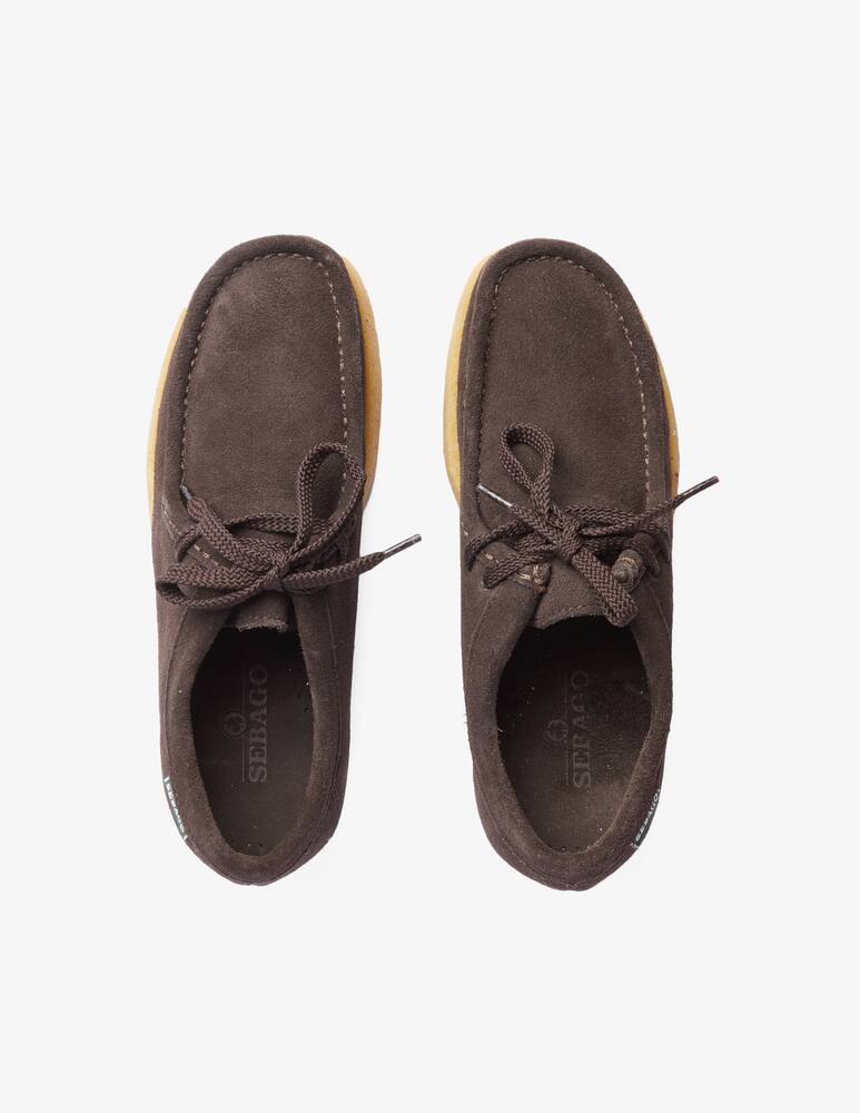 rinascente Sebago Stringata in pelle scamosciata Koala - Marrone