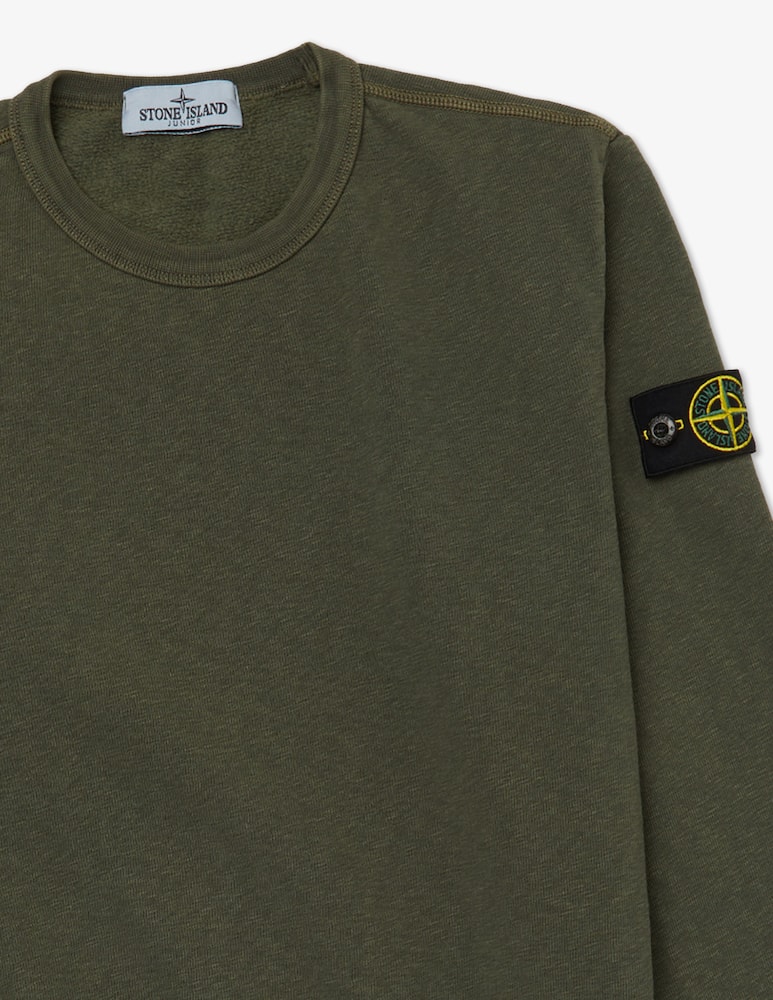 rinascente Stone Island Junior Cotton sweatshirt - Green