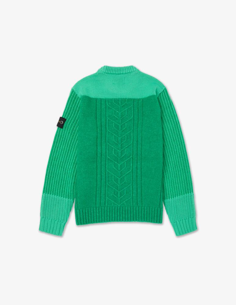 rinascente Stone Island Junior Wool blend jumper - Green