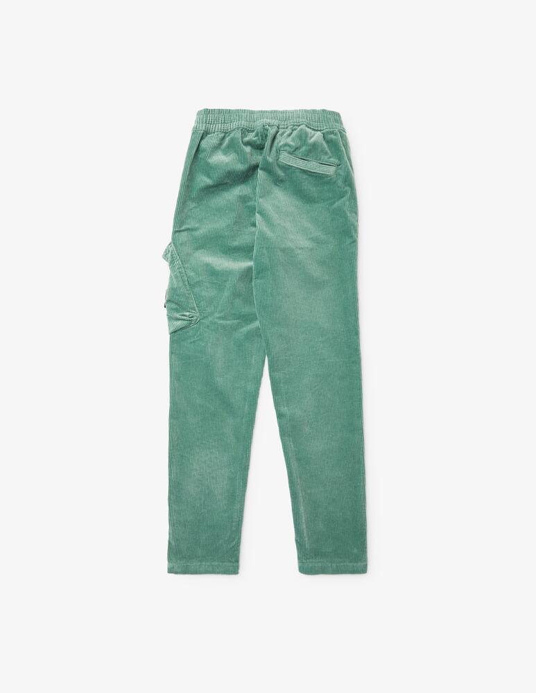 rinascente Stone Island Junior Cotton velvet rib trousers - Green