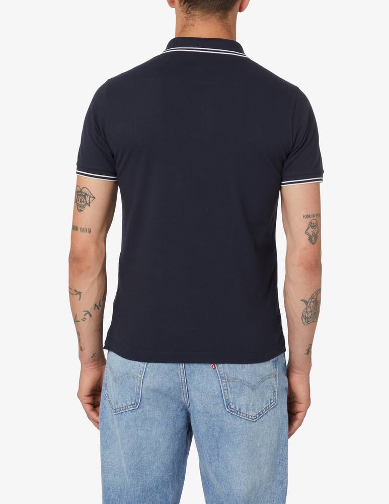 rinascente Stone Island Piquet short sleeve polo - Blue