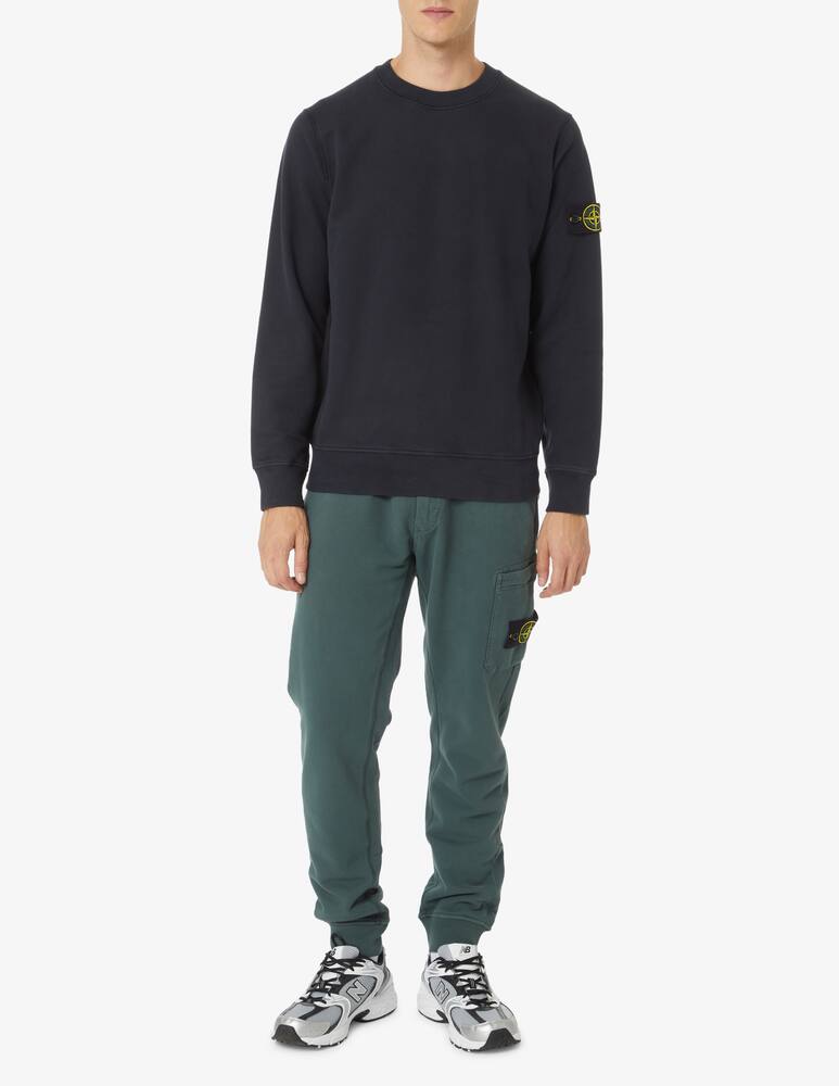 rinascente Stone Island Cotton roundneck sweatshirt - Blue