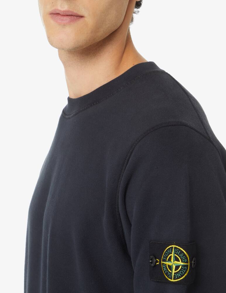 rinascente Stone Island Cotton roundneck sweatshirt - Blue