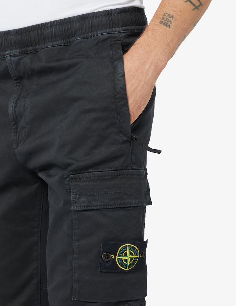 rinascente Stone Island Pantalone sportivo cargo - Nero