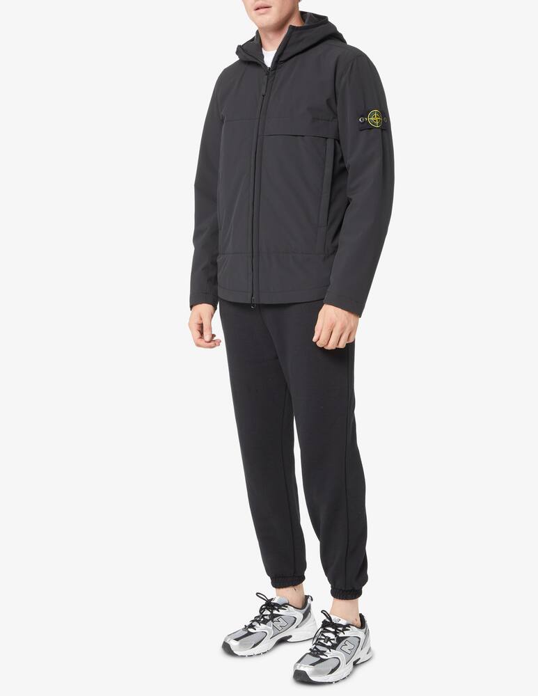 rinascente Stone Island Softshell primaloft jacket - Black