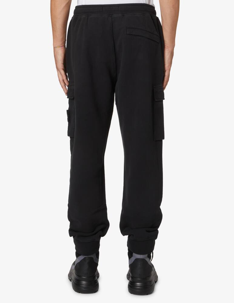 rinascente Stone Island Pantalone cargo twill - Nero