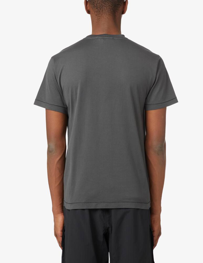 rinascente Stone Island Maglietta manica corta con patch - Grigio