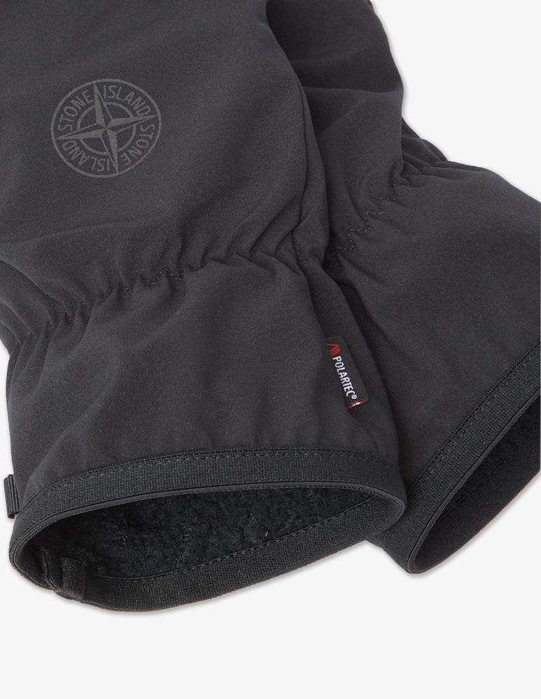 rinascente Stone Island Guanti softshell - Nero