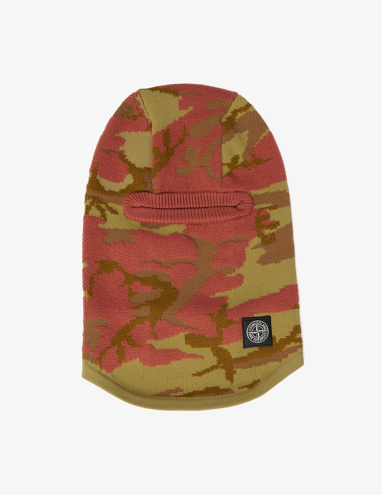 rinascente Stone Island Balaclava camo hat - Multi