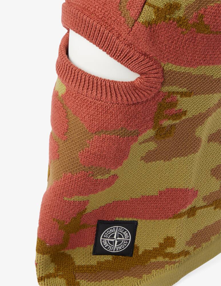 rinascente Stone Island Balaclava camo hat - Multi