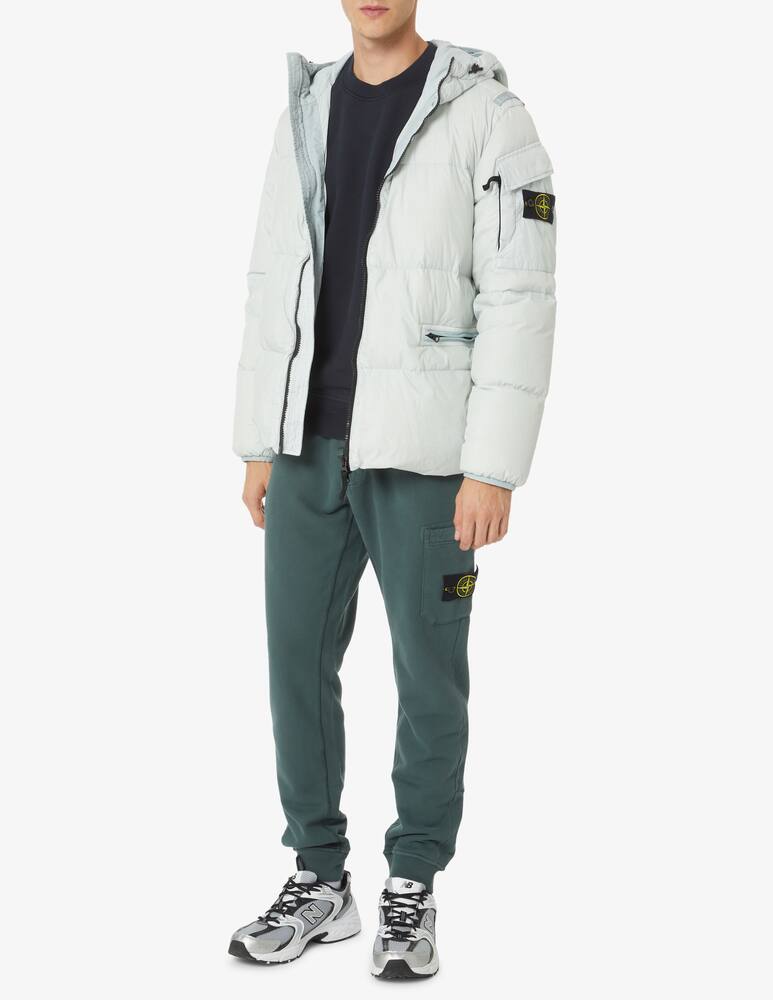 Stone Island Piumino crinkle - Grigio - immagine 2 Stone Island Piumino crinkle - Grigio - immagine 2