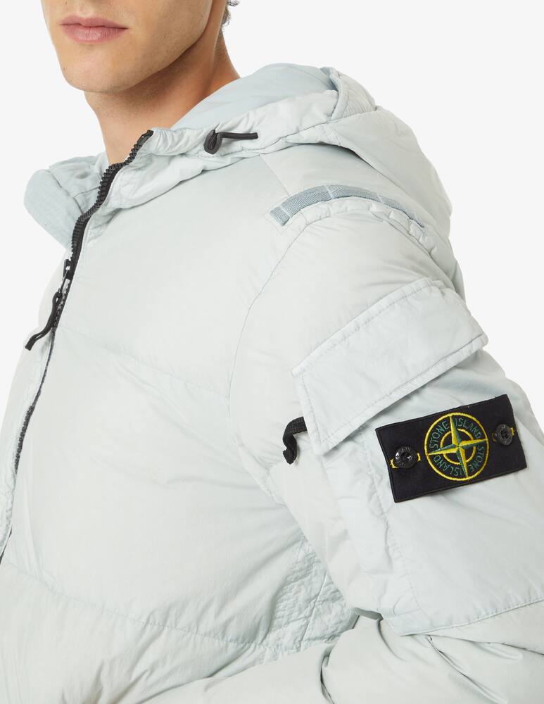 rinascente Stone Island Crinkle down jacket - Grey