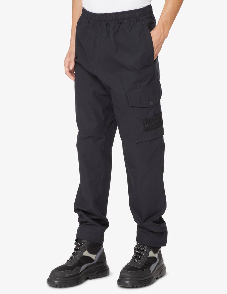 rinascente Stone Island Cargo ghost trousers - Black