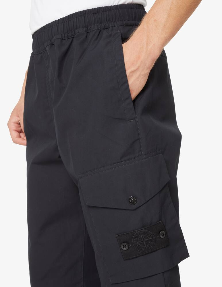 rinascente Stone Island Cargo ghost trousers - Black