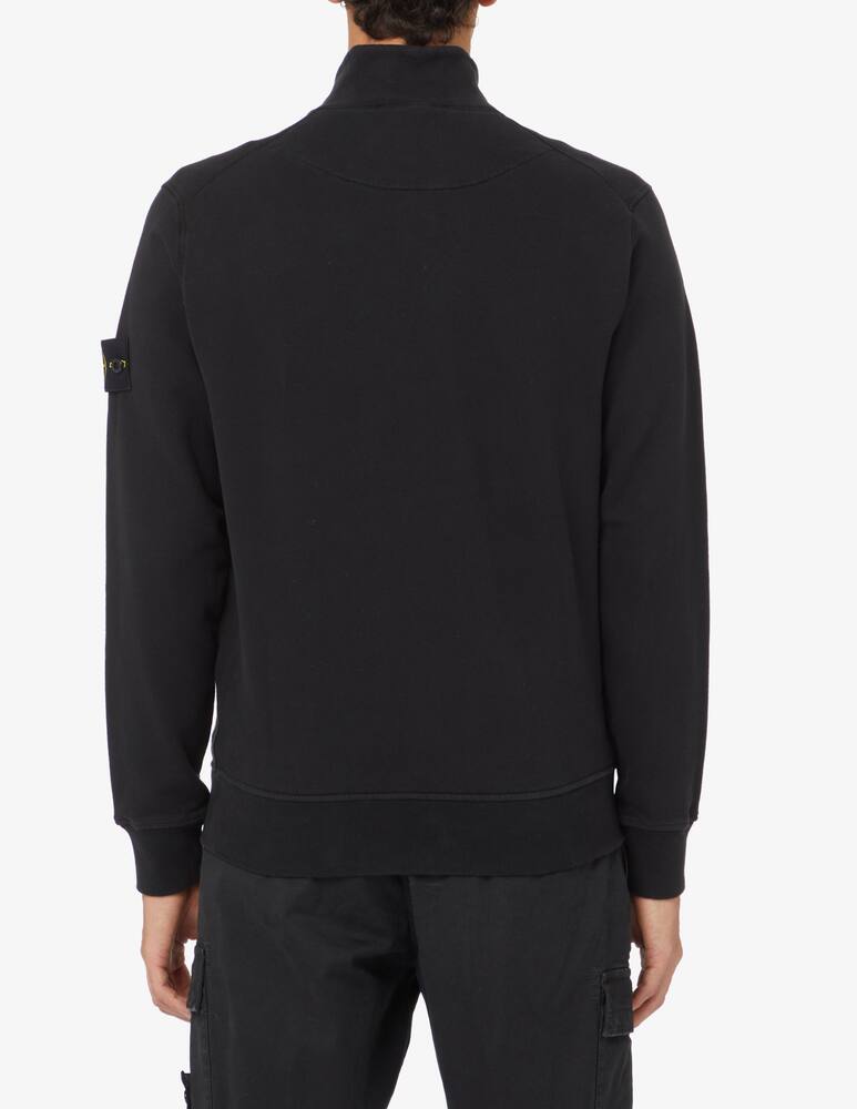 Stone Island Fzip sweatshirt - Black - picture 3 Stone Island Fzip sweatshirt - Black - picture 3