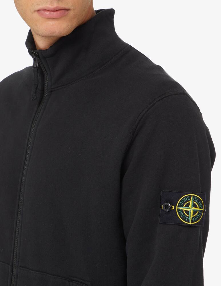 rinascente Stone Island Fzip sweatshirt - Black