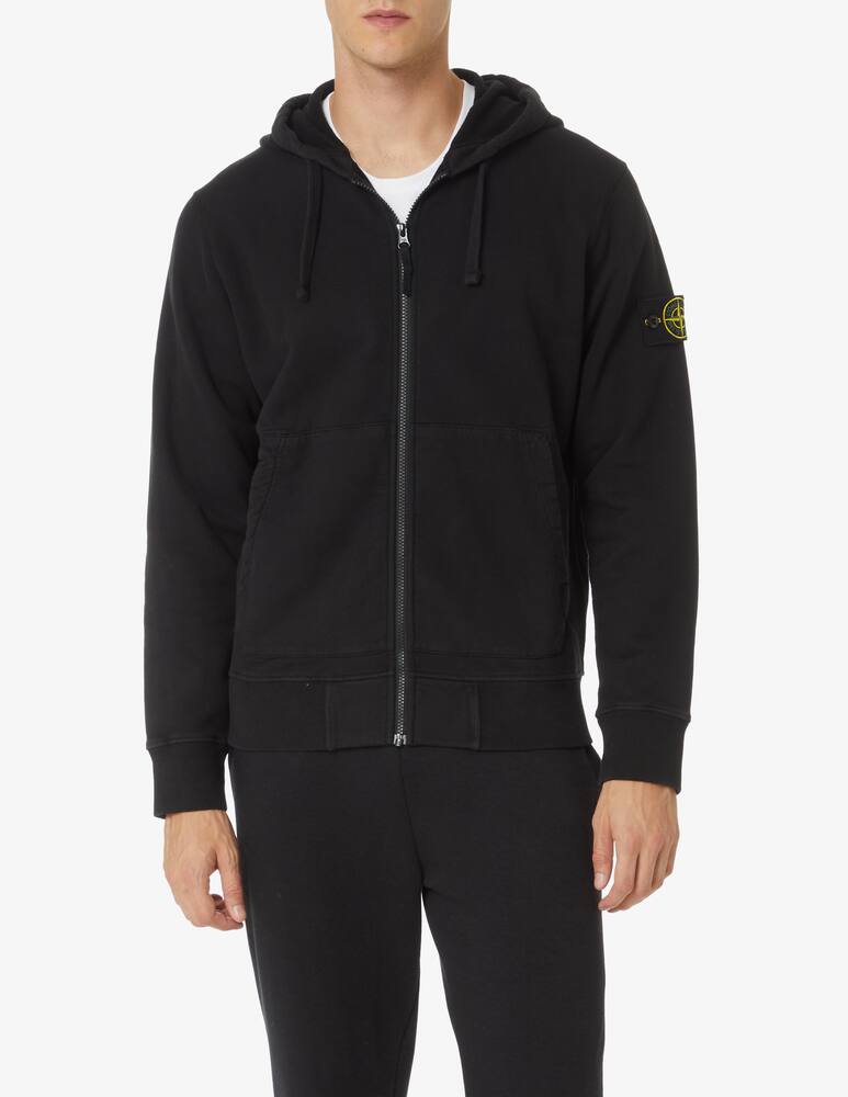 Stone Island Fzip hoodie - Black - picture 1 Stone Island Fzip hoodie - Black - picture 1