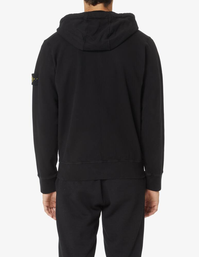 rinascente Stone Island Felpa con cappuccio fzip - Nero