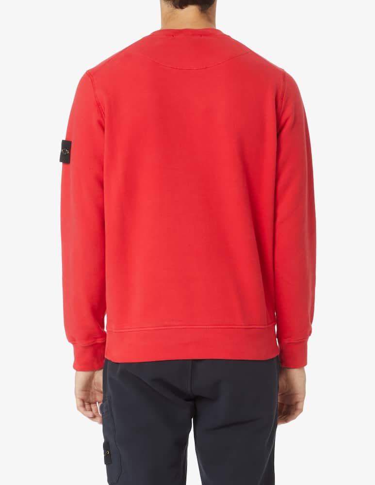 rinascente Stone Island Felpa girocollo in cotone - Rosso