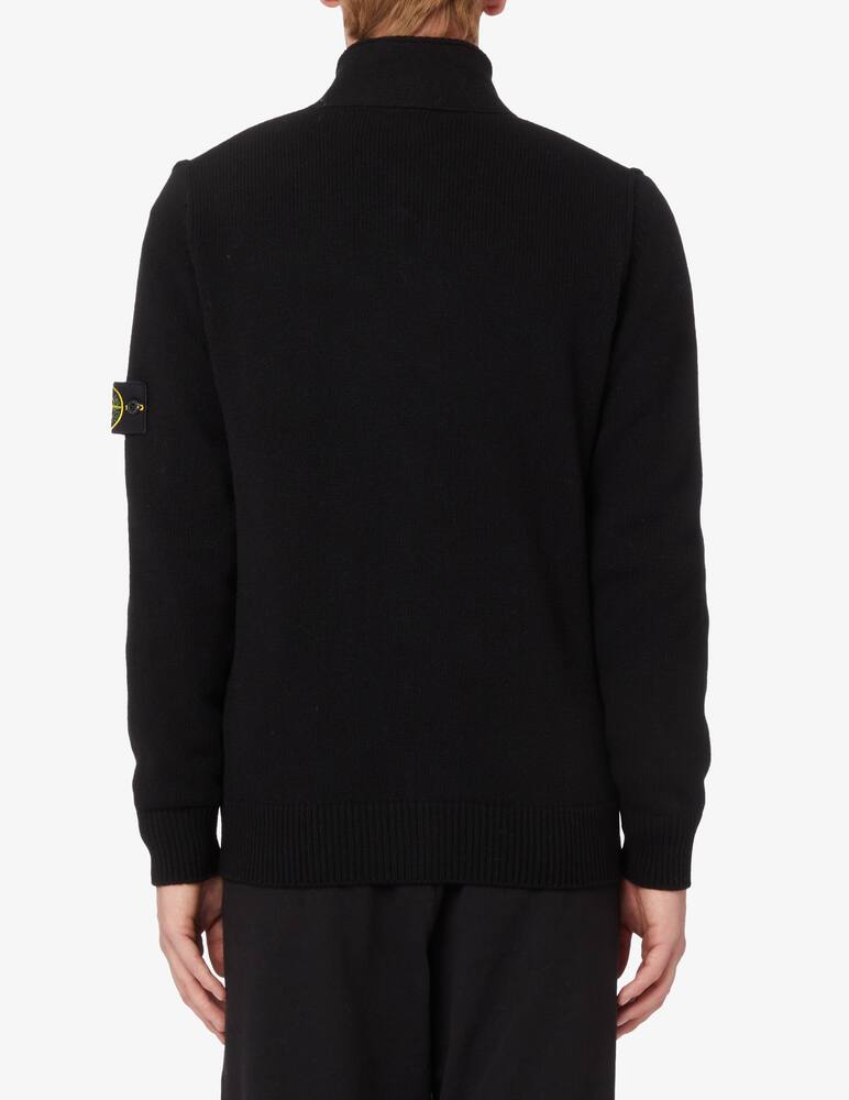 rinascente Stone Island Lambswool cardigan - Black