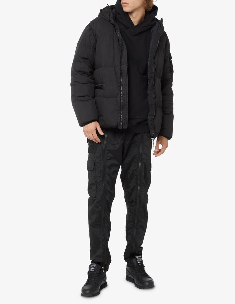 rinascente Stone Island Crinkle down jacket - Black