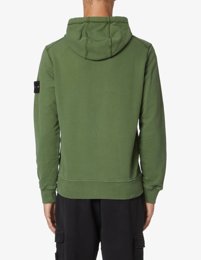 rinascente Stone Island Kangaroo hoodie - Olive