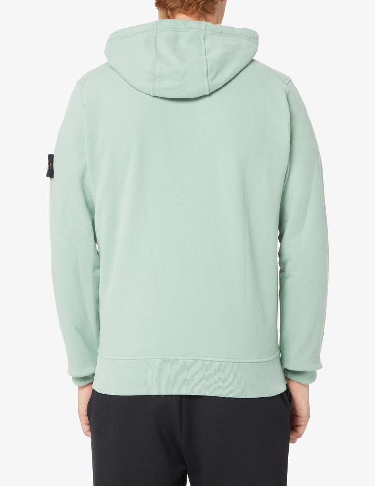 rinascente Stone Island Felpa con cappuccio fzip - Verde