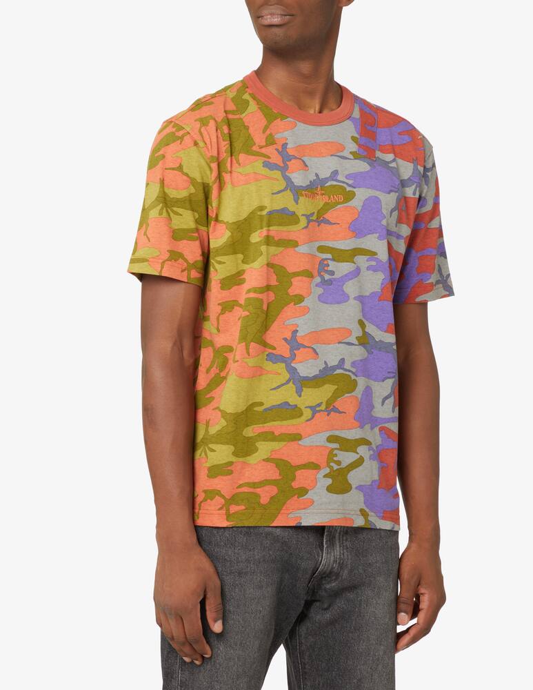 Stone Island Maglietta manica camo - Multicolor - immagine 1 Stone Island Maglietta manica camo - Multicolor - immagine 1