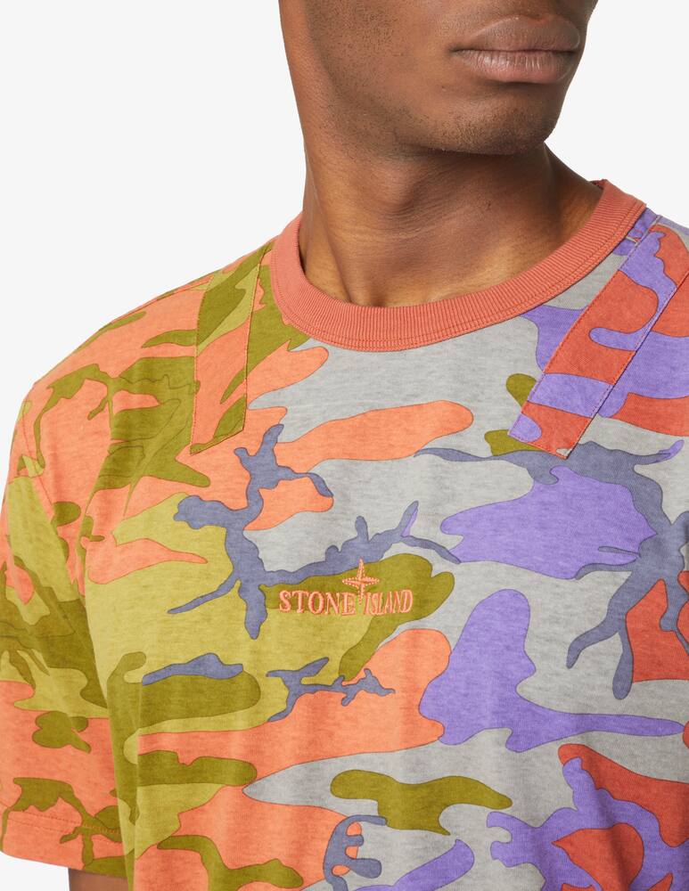 Stone Island Maglietta manica camo - Multicolor - immagine 4 Stone Island Maglietta manica camo - Multicolor - immagine 4