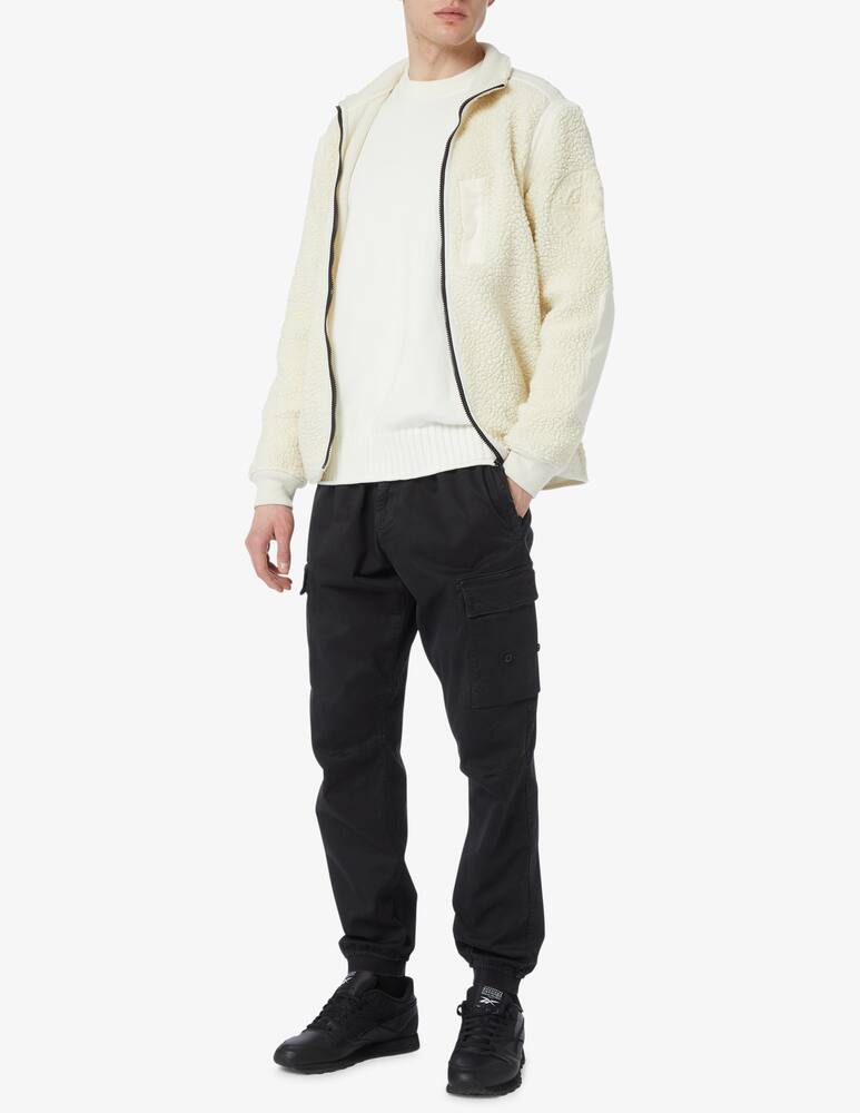 rinascente Stone Island Maglia girocollo in caldo cotone - Bianco