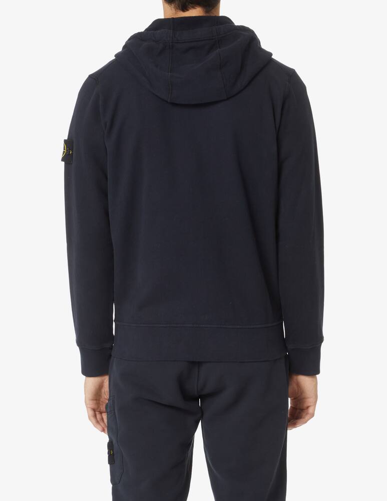 rinascente Stone Island Fzip hoodie - Blue
