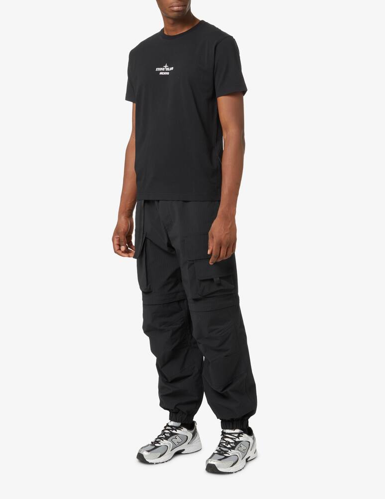 rinascente Stone Island Maglietta manica corta archivio camo - Nero