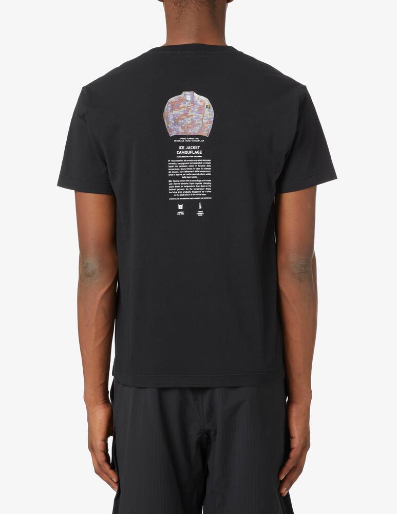 rinascente Stone Island Maglietta manica corta archivio camo - Nero