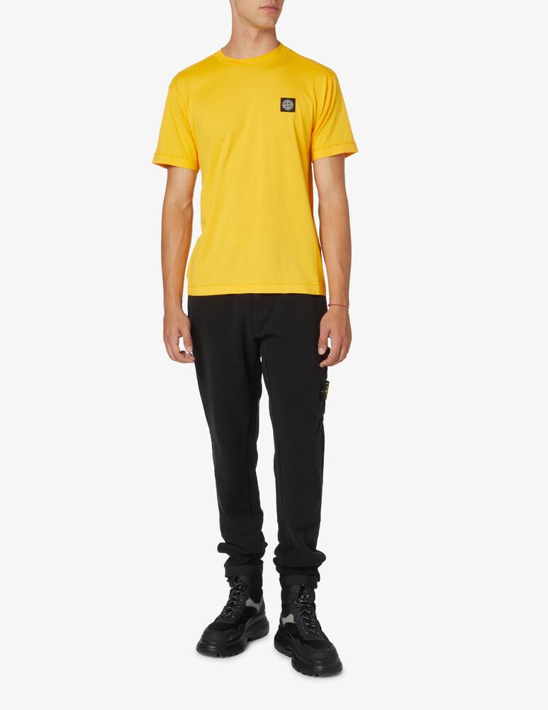 rinascente Stone Island Patch t-shirt - Yellow