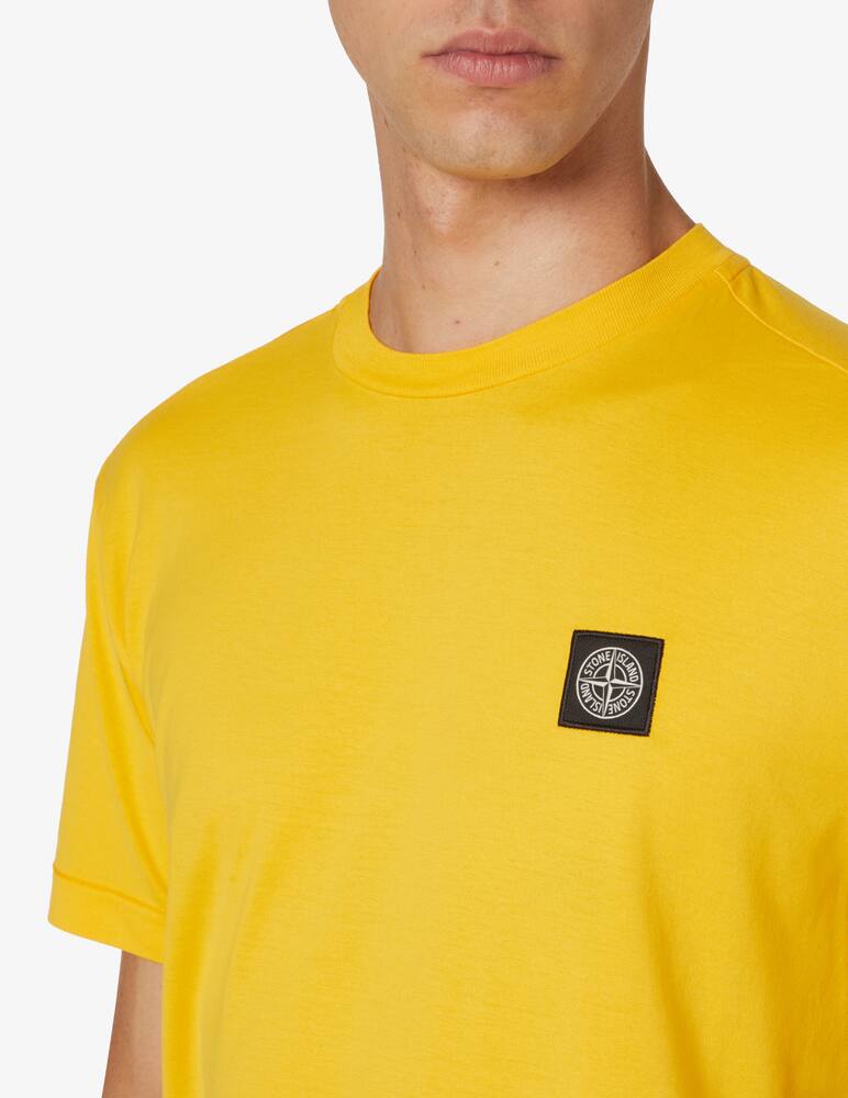 rinascente Stone Island Patch t-shirt - Yellow