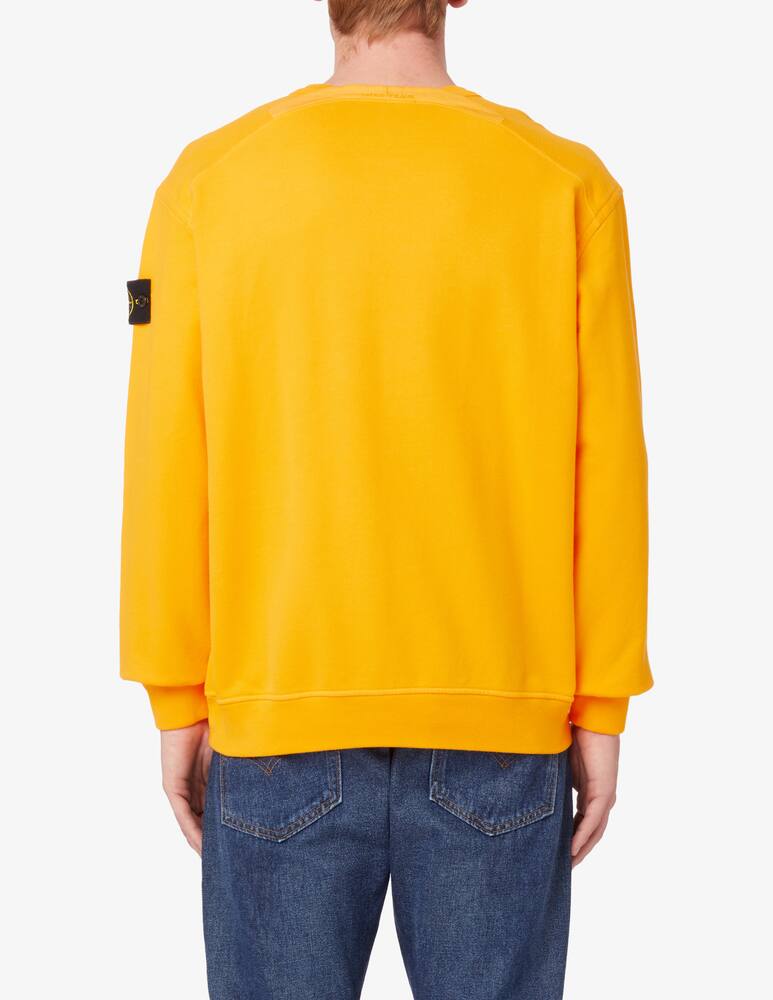 rinascente Stone Island Felpa girocollo con logo retro new - Arancione