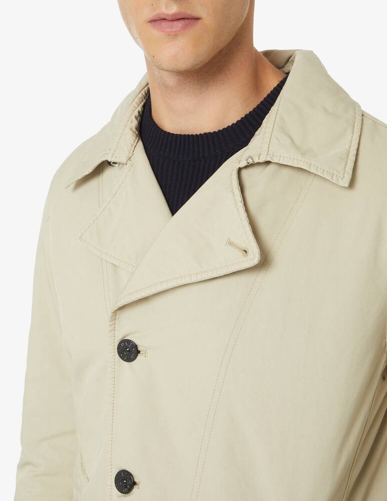 rinascente Stone Island Impermeabile david - Beige